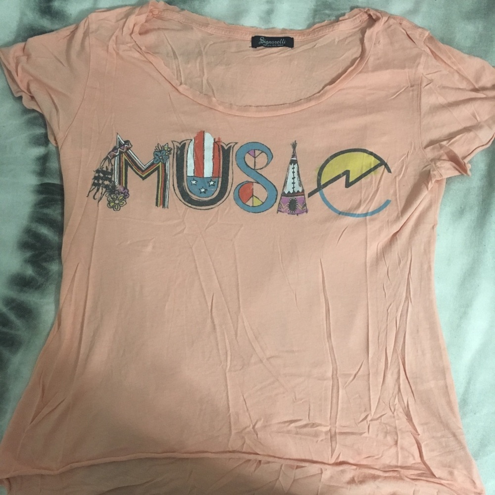 Music High-Low T-Shirt